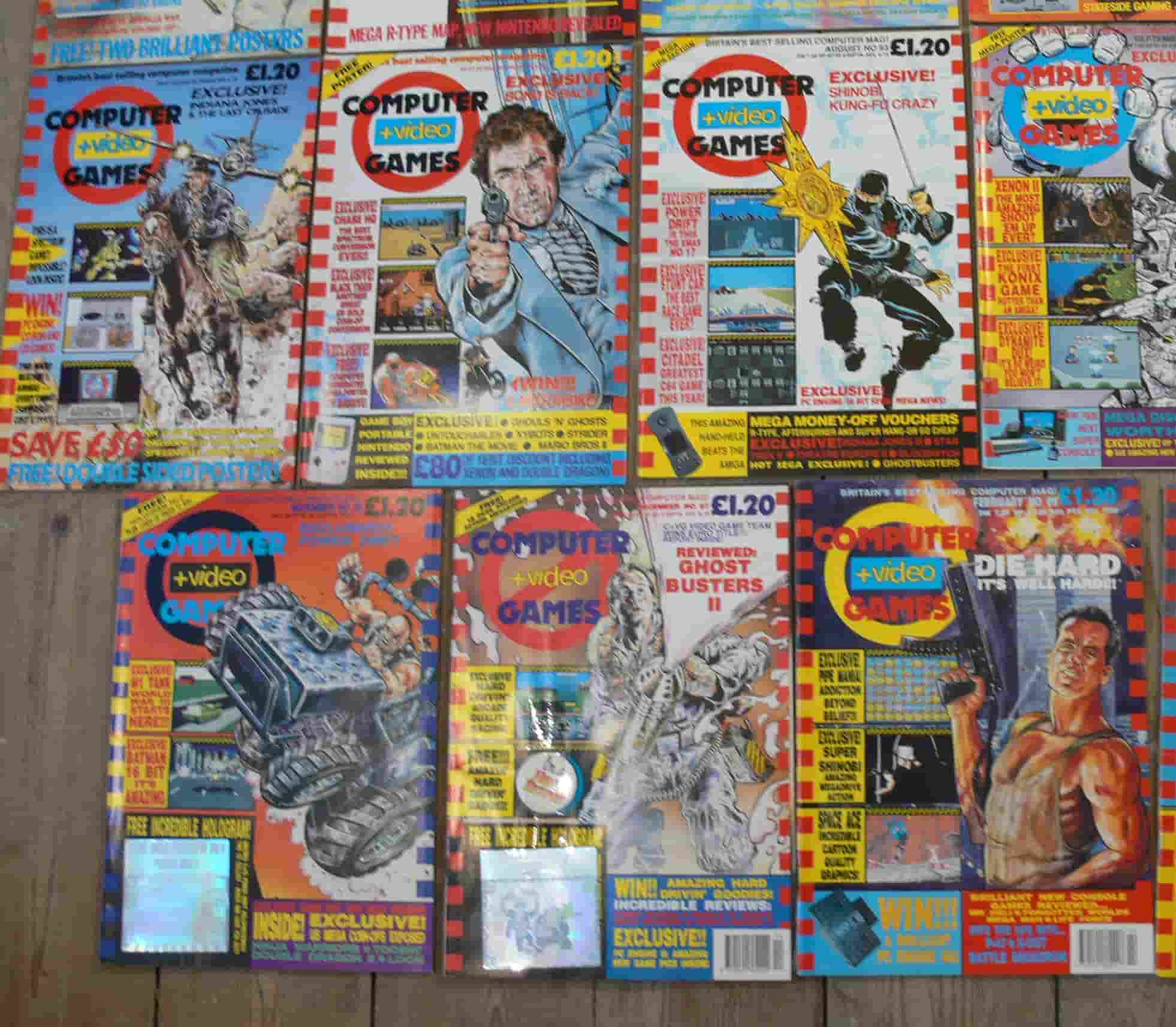 Retro 1989/90/91 Computer + Video Games Magazine